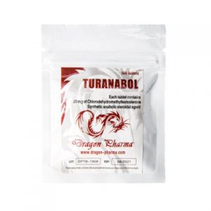 Turanabol 20mg 100tabs Dragon Pharma